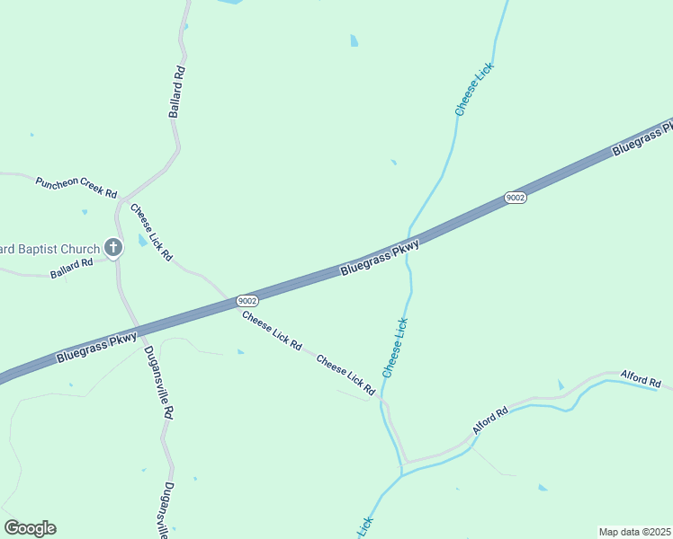 map of restaurants, bars, coffee shops, grocery stores, and more near Bluegrass Parkway in Lawrenceburg