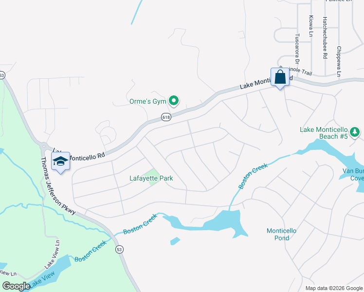 map of restaurants, bars, coffee shops, grocery stores, and more near 21 Bernardsburg Road in Palmyra