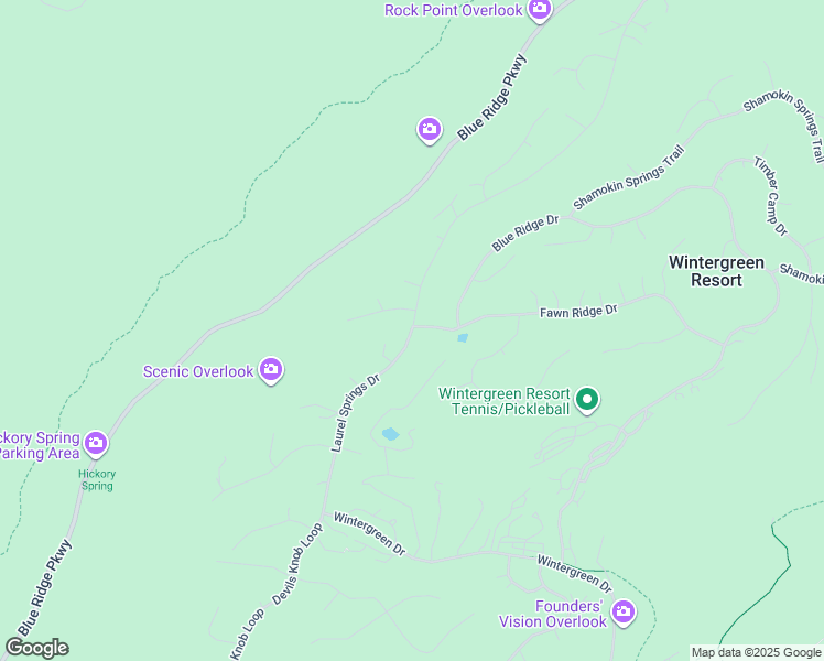 map of restaurants, bars, coffee shops, grocery stores, and more near Laurel Springs Drive in Roseland