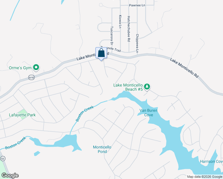 map of restaurants, bars, coffee shops, grocery stores, and more near 31 Possum Lane in Palmyra