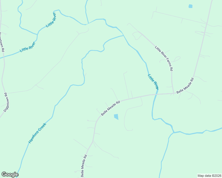 map of restaurants, bars, coffee shops, grocery stores, and more near 2397 Belle Meade Road in Bumpass
