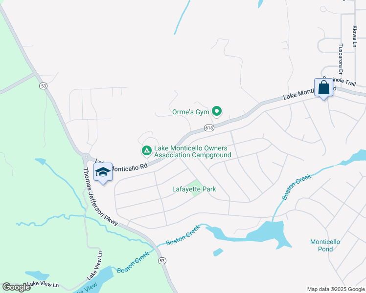 map of restaurants, bars, coffee shops, grocery stores, and more near 563 Jefferson Drive in Palmyra