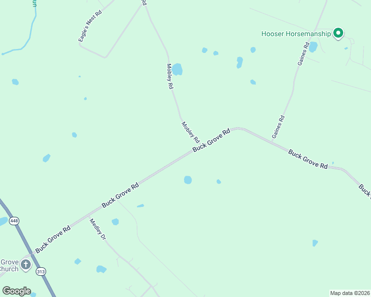 map of restaurants, bars, coffee shops, grocery stores, and more near Buck Grove Road in Brandenburg