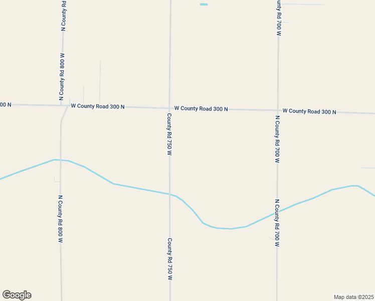 map of restaurants, bars, coffee shops, grocery stores, and more near 2086-2530 North County Road 750 West in Richland City