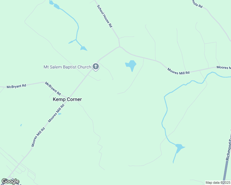 map of restaurants, bars, coffee shops, grocery stores, and more near 16384 Moores Mill Road in Ruther Glen