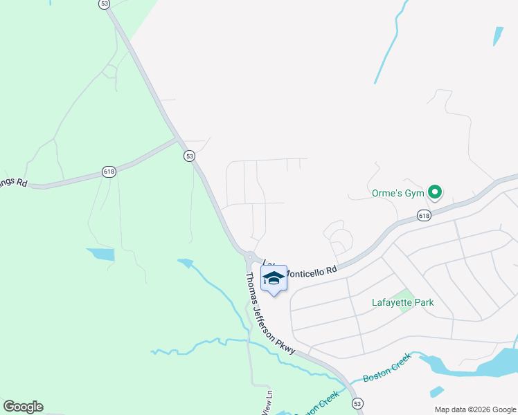 map of restaurants, bars, coffee shops, grocery stores, and more near 146 Horse Path Lane in Cunningham