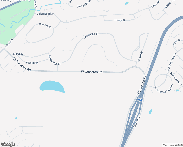 map of restaurants, bars, coffee shops, grocery stores, and more near 4708 West Graneros Road in Colorado City