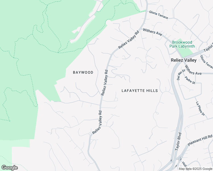map of restaurants, bars, coffee shops, grocery stores, and more near 1 Sterling Heights Lane in Lafayette