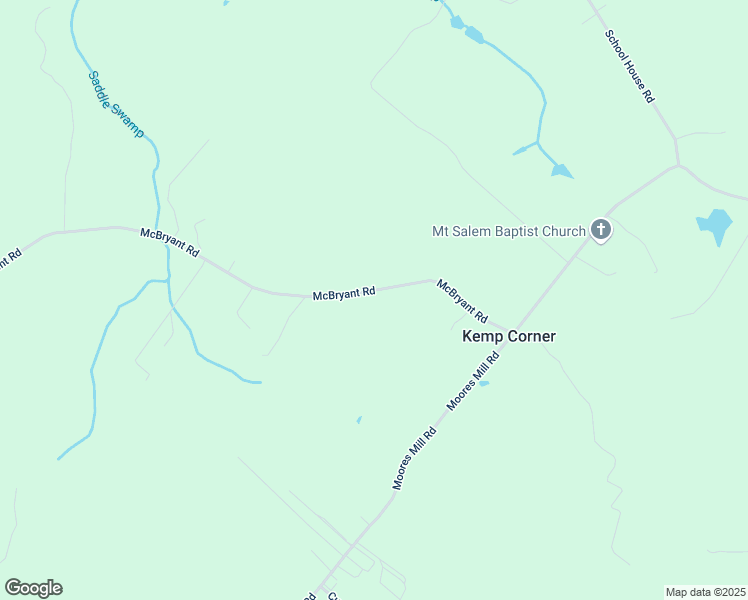 map of restaurants, bars, coffee shops, grocery stores, and more near 15360 McBryant Road in Ruther Glen