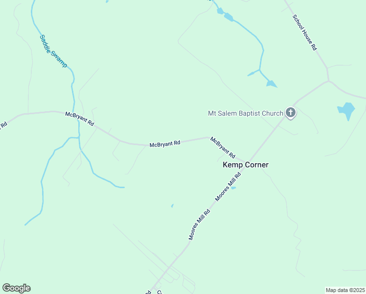map of restaurants, bars, coffee shops, grocery stores, and more near 15360 McBryant Road in Ruther Glen