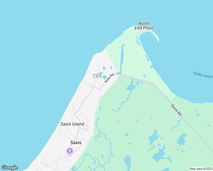 map of restaurants, bars, coffee shops, grocery stores, and more near 20510 Saxis Road in Saxis