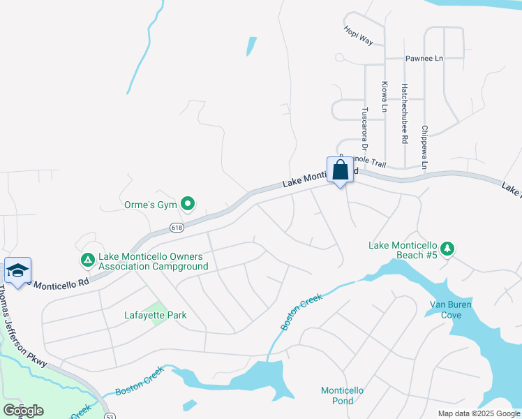 map of restaurants, bars, coffee shops, grocery stores, and more near 3 Pinehurst Road in Palmyra