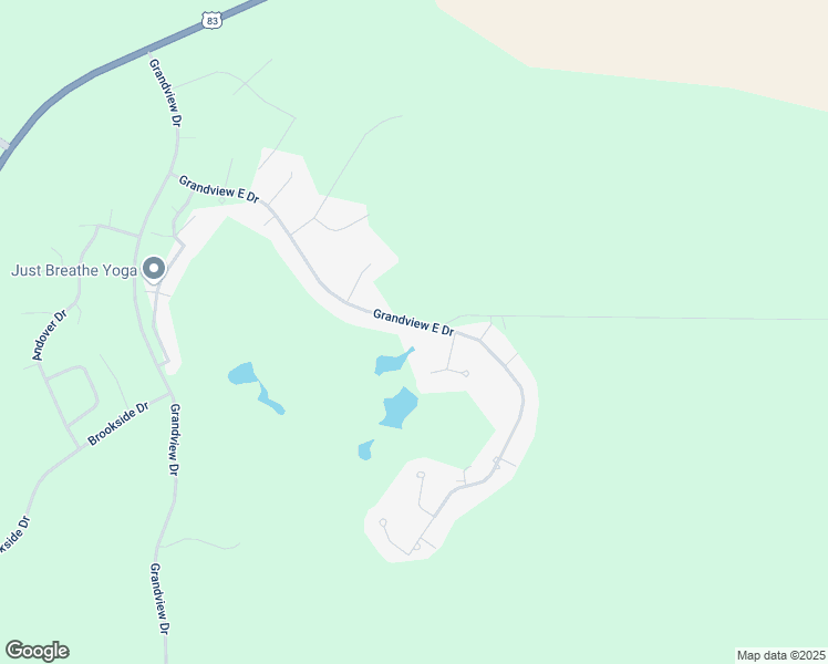 map of restaurants, bars, coffee shops, grocery stores, and more near 1905 Grandview East Drive in Garden City