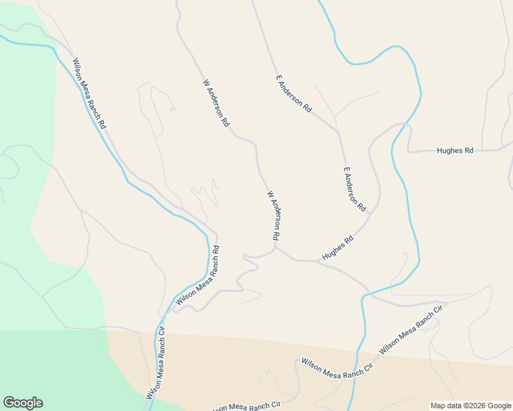 map of restaurants, bars, coffee shops, grocery stores, and more near 145 West Anderson Road in San Miguel County