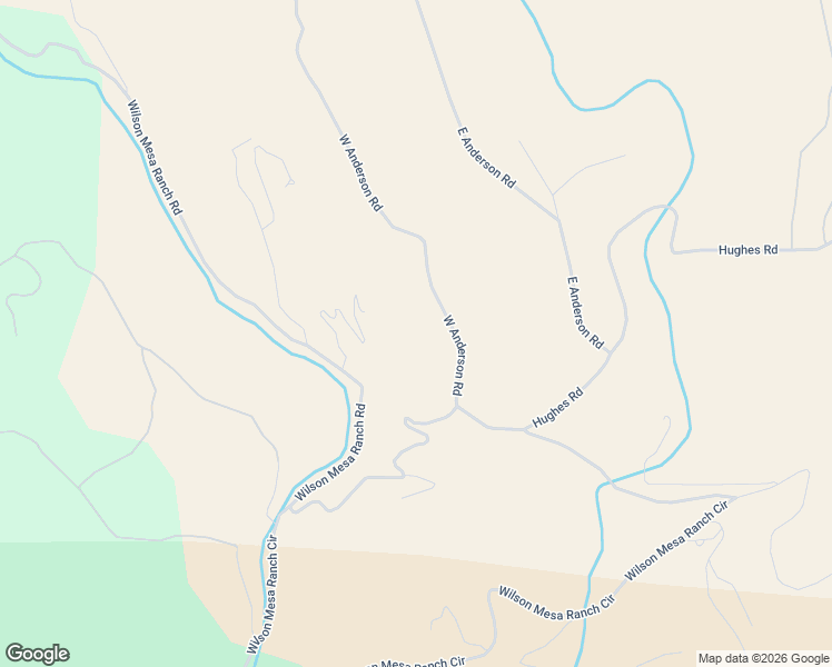 map of restaurants, bars, coffee shops, grocery stores, and more near 145 West Anderson Road in San Miguel County