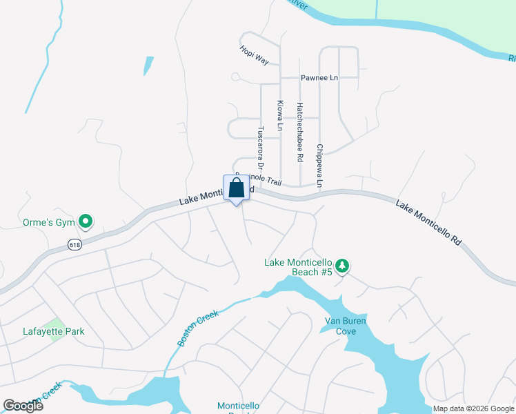 map of restaurants, bars, coffee shops, grocery stores, and more near 646 Jefferson Drive in Palmyra