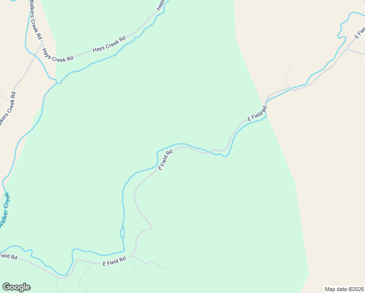 map of restaurants, bars, coffee shops, grocery stores, and more near East Field Road in Rockbridge Baths