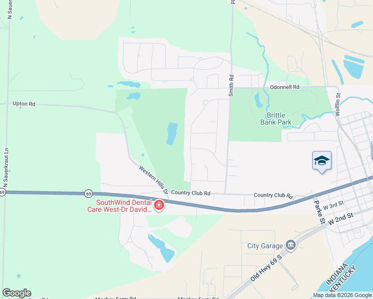 map of restaurants, bars, coffee shops, grocery stores, and more near 35 Parkridge Drive in Mount Vernon