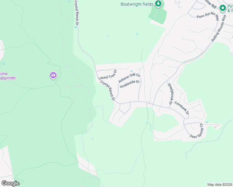 map of restaurants, bars, coffee shops, grocery stores, and more near 5201-5273 Crystyl Ranch Rd in Concord