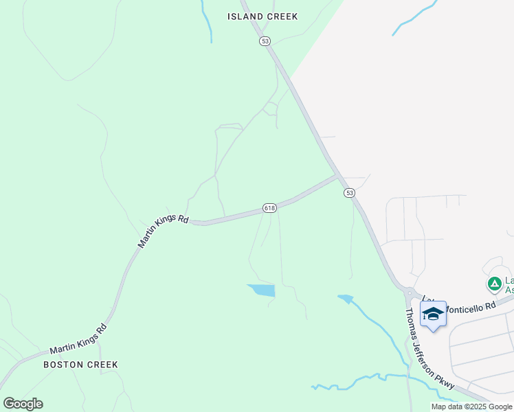 map of restaurants, bars, coffee shops, grocery stores, and more near 304 Martin Kings Road in Charlottesville
