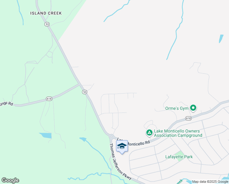 map of restaurants, bars, coffee shops, grocery stores, and more near 241 Horse Path Drive in Cunningham