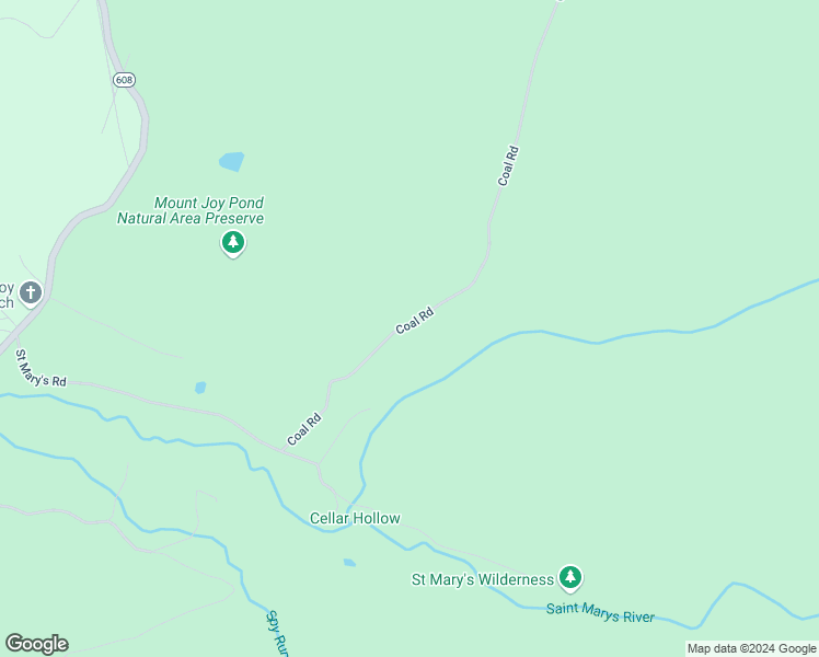 map of restaurants, bars, coffee shops, grocery stores, and more near 43 Coal Road in Raphine