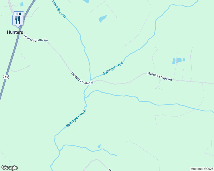 map of restaurants, bars, coffee shops, grocery stores, and more near 1029 Hunters Lodge Road in Troy