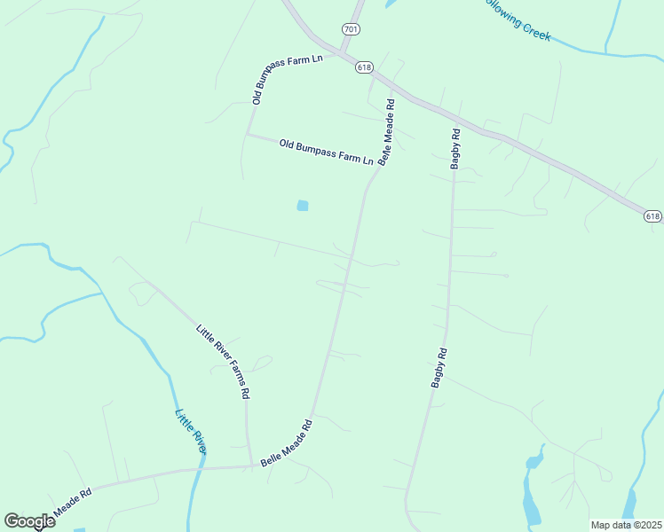 map of restaurants, bars, coffee shops, grocery stores, and more near 3683 Belle Meade Road in Bumpass