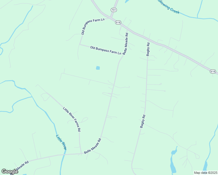 map of restaurants, bars, coffee shops, grocery stores, and more near 3683 Belle Meade Road in Bumpass