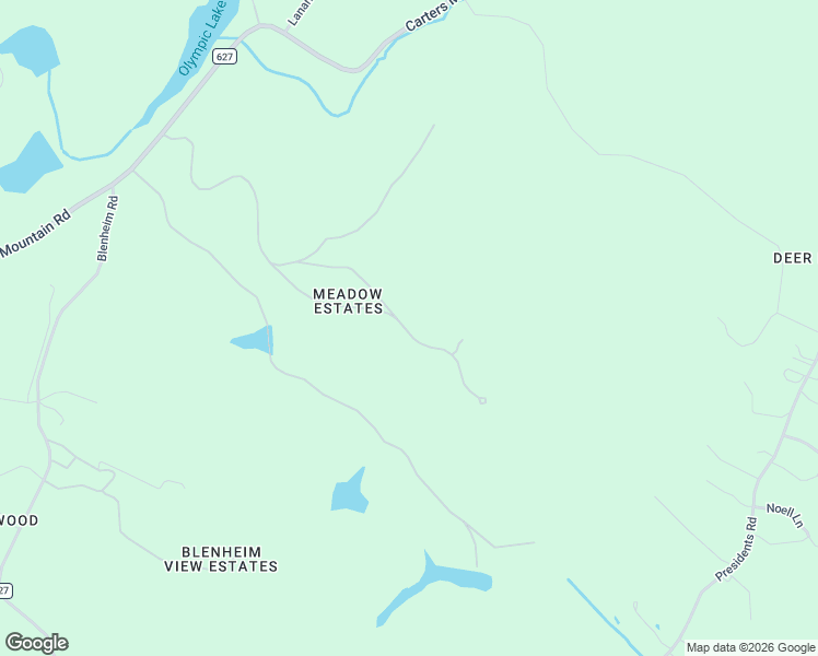map of restaurants, bars, coffee shops, grocery stores, and more near 2621 Coopers Lane in Charlottesville