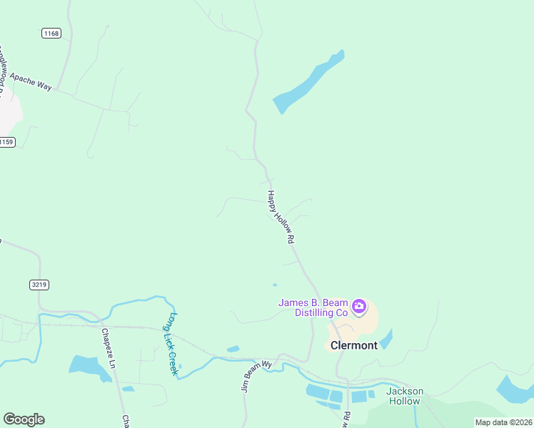 map of restaurants, bars, coffee shops, grocery stores, and more near 1103 Happy Hollow Road in Clermont