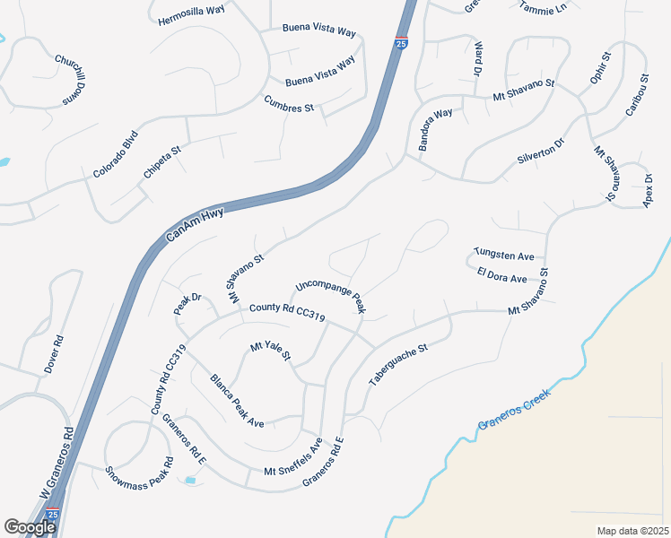 map of restaurants, bars, coffee shops, grocery stores, and more near Sunshine Peak Drive in Rye
