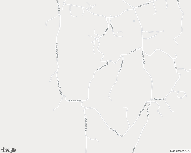 map of restaurants, bars, coffee shops, grocery stores, and more near 16465 Anderson Road in Sonora