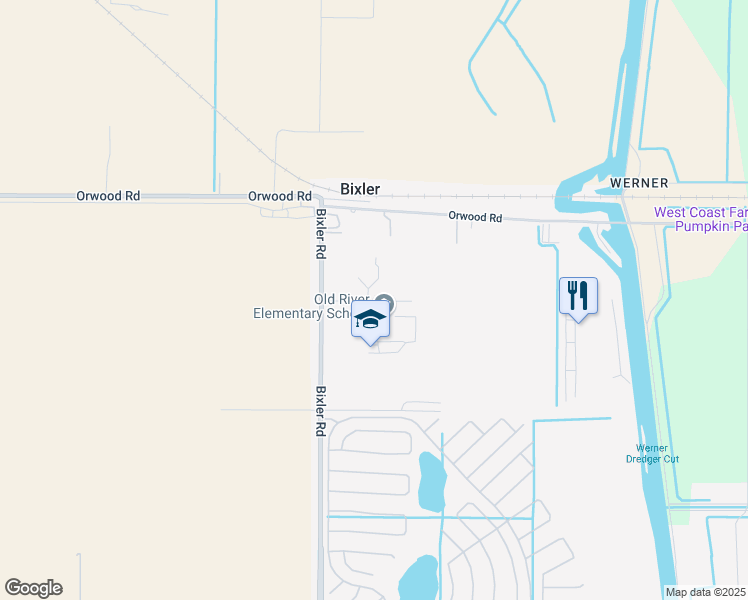 map of restaurants, bars, coffee shops, grocery stores, and more near 123 Learning Lane in Brentwood