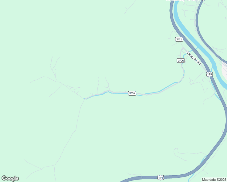 map of restaurants, bars, coffee shops, grocery stores, and more near 146 Caney Branch Road in Chapmanville