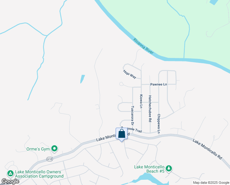 map of restaurants, bars, coffee shops, grocery stores, and more near 8 Cheyenne Court in Palmyra
