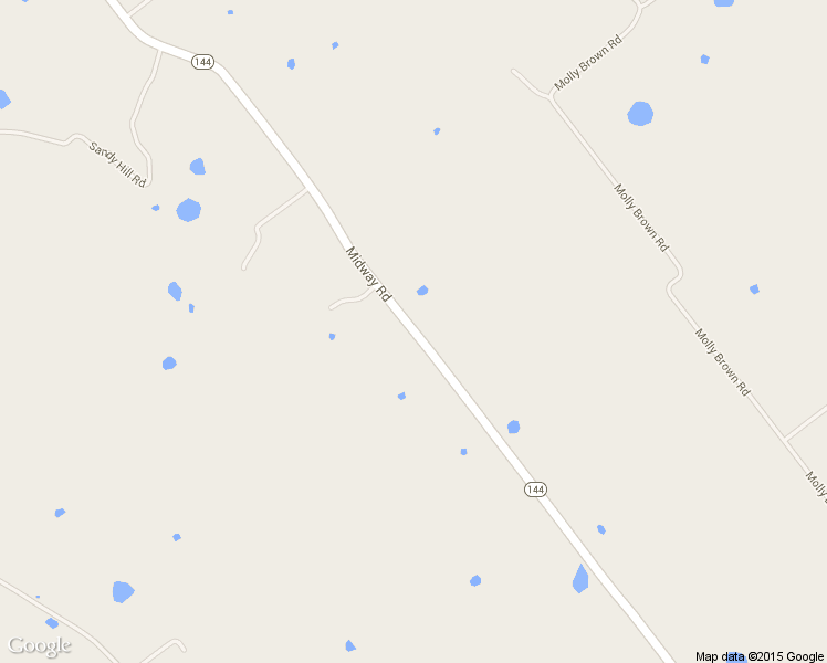 map of restaurants, bars, coffee shops, grocery stores, and more near Midway Road in Guston