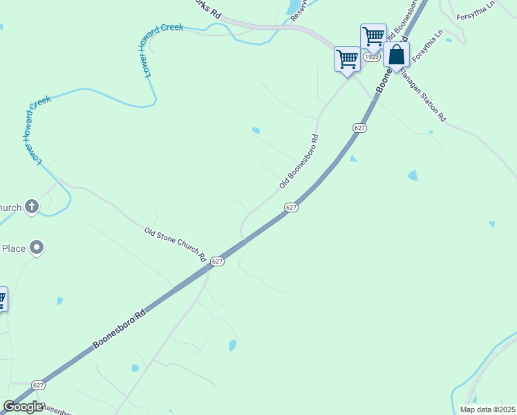 map of restaurants, bars, coffee shops, grocery stores, and more near 7076 Old Boonesboro Road in Winchester