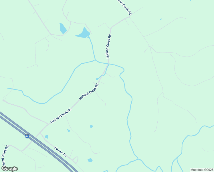 map of restaurants, bars, coffee shops, grocery stores, and more near 1426 Holland Creek Rd in Louisa