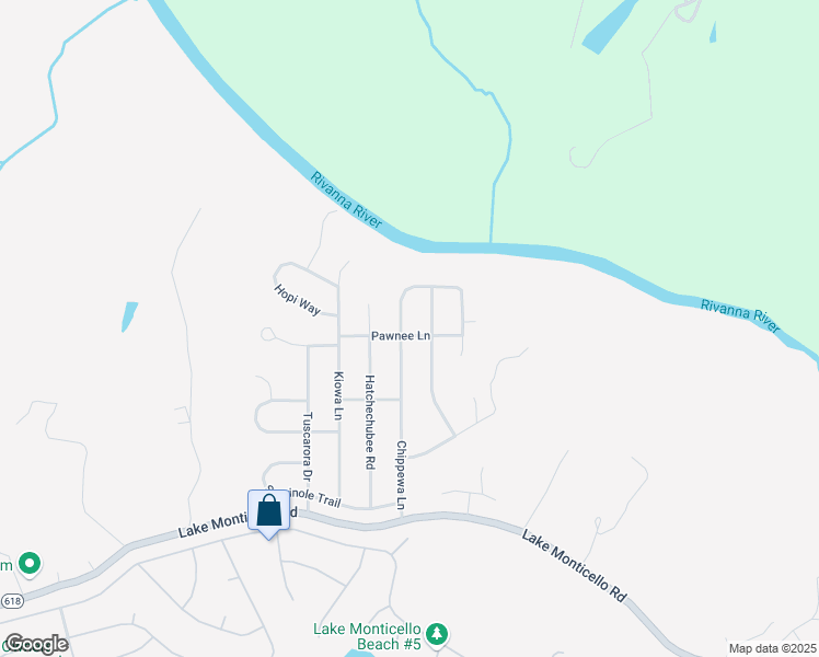 map of restaurants, bars, coffee shops, grocery stores, and more near 39 Chippewa Lane in Palmyra