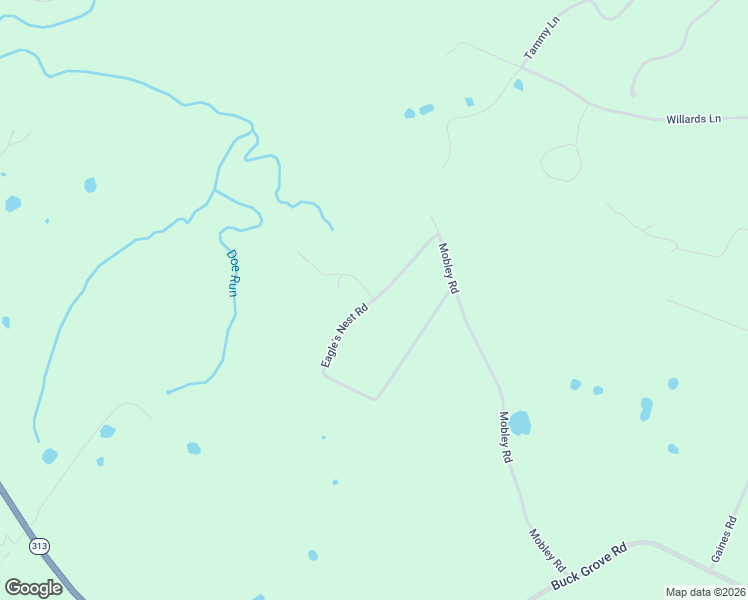 map of restaurants, bars, coffee shops, grocery stores, and more near Eagle's Nest Road in Brandenburg