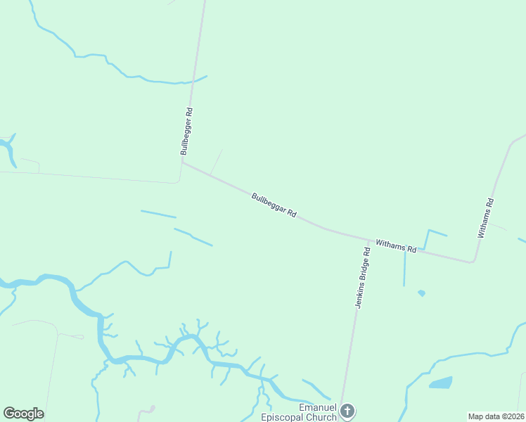 map of restaurants, bars, coffee shops, grocery stores, and more near 7382 Bullbegger Road in Withams