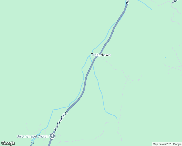 map of restaurants, bars, coffee shops, grocery stores, and more near 2734 Sam Snead Highway in Hot Springs