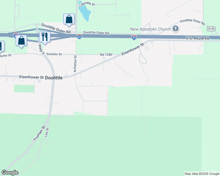 map of restaurants, bars, coffee shops, grocery stores, and more near 281 South Patton Street in Newburg