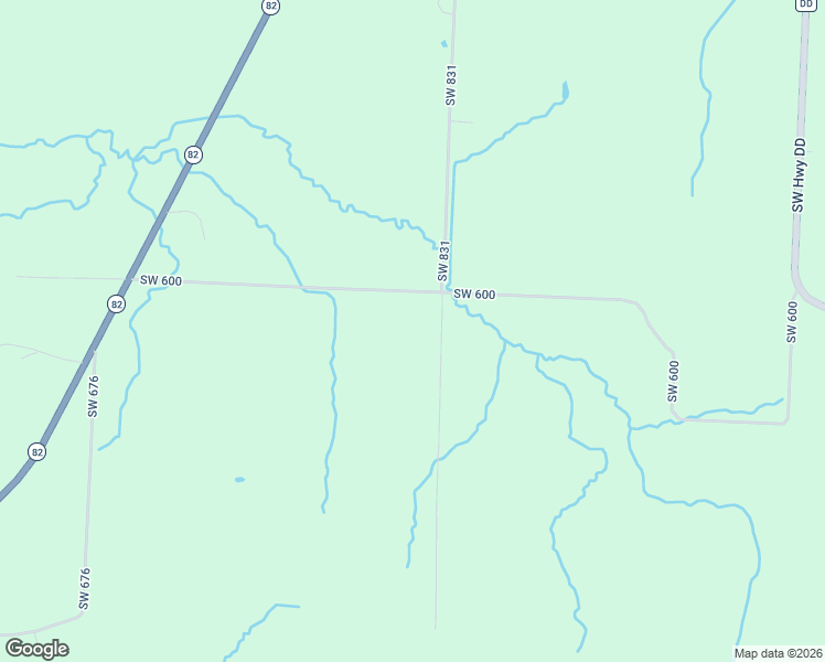 map of restaurants, bars, coffee shops, grocery stores, and more near 6101 Southwest 831 in El Dorado Springs