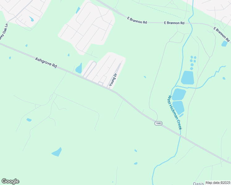 map of restaurants, bars, coffee shops, grocery stores, and more near Ash Grove Pike in Nicholasville