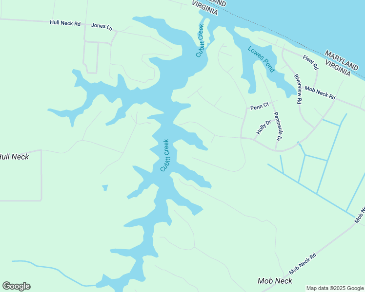 map of restaurants, bars, coffee shops, grocery stores, and more near 404 Shade Tree Lane in Heathsville