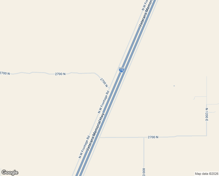map of restaurants, bars, coffee shops, grocery stores, and more near Interstate 15 Frontage Road in Parowan