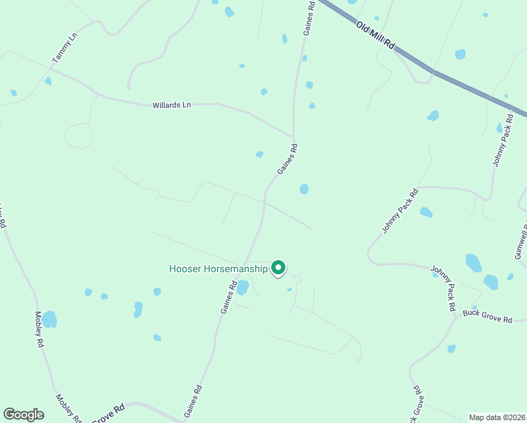 map of restaurants, bars, coffee shops, grocery stores, and more near Gaines Road in Meade County