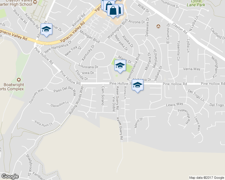 map of restaurants, bars, coffee shops, grocery stores, and more near 1170 Mardon Court in Concord